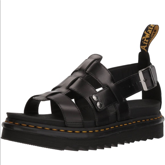 Dr MARTENS TERRY BLACK BRANDO Size: 9 - Picture 3 of 10